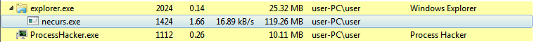 necurs standalone execution